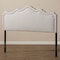 Baxton Studio Nadeen Modern Greyish Beige King Size Headboard 134-7254 - alternate 3